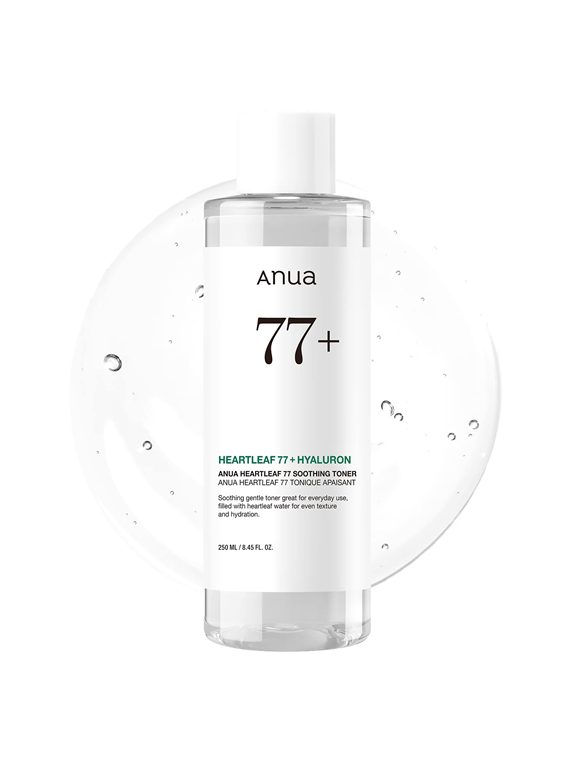 ANUA HEARTLEAF 77% SOOTHING TONER 250ML